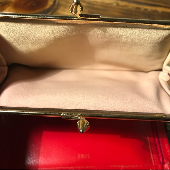 Rolf’s Vintage Red Cowhide Wallet/Coon Purse - Picture 9 of 13